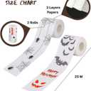Toilet Paper - 2 Rolls for Halloween Decor. Party Favor & Decr