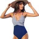 Women Swimsuit Girls Mens Swimming Trunks with Compression Liner Black Shorts for Women Semi High Waisted, M