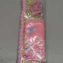 ADOGGYGO Dog Bandana Hat Set for Birthday Party Supply, Boy Girl Pet Birthday Scarf for Medium Large Dog (Large, Pink)