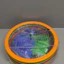 Hopscotch Rings, 2-Set  20 Round Hoops (11-inch) + 30 Connectors, Agility Rings for Kids, Builds Gross Motor Skills, Preschool & Kindergarten PE, Indoor/Outdoor Playground Obstacle Course