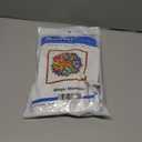 Dooxvey Cross Stitch Kits for Adults Stamped Full Range of Embroidery Starter Kits for Beginners 11CT Printed Cross Stitch Patterns Needlepoint Kits Stamped Crossstitching-Magic Mandala 18x18 inch (ColorKit37)