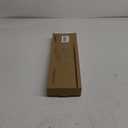 Danpoo 16-Inch Wall Shelf, Clear Tempered Glass with Matte White Aluminum Frame  Sleek Floating Bathroom Organizer