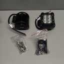 Nilight Led Pods 2Pcs 18W 1260LM Flood Off Road Lights Super Bright Driving Work Fog Lamps for Trucks Pickup Golf Cart SUV ATV UTV 4x4 Van Camper Boat