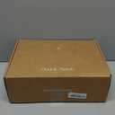 Double Stitch Alpaca Wool Throw Blanket - Warm, Soft Blanket for Couch, Luxury & Decorative Fleece Throw, Fall Plaid, Gift for Mother's Day, House Warming, 50" x 60", Harvest Brown & Cream