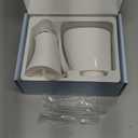 Cordless Water Flosser - Large 400ML Tank Rechargeable Portable, 4 Replacement Jet Nozzles, IPX7 Waterproof for Teeth Cleaning