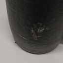 Ceramic Coffee mugs, 22 oz, Extra Large Mugs, Big Tea Cups, Large Handle, Pottery Mugs, Big Belly, Matte Finish Glaze, Wide Bottom, stripe pattern, Microwave and Dishwasher Safe (Black)