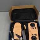 Super Enduring Brushless Motor Drone with Camera for Beginners, CHUBORY A68 WiFi FPV Quadcopter with 2K HD Camera, Auto Hover, 3D Flips, Headless Mode, Trajectory Flight, 2 Batteries, Carrying Case