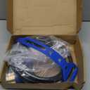 Kanayu 6.6 FT 4 Prong Dryer/EV Extension Cord 30 Amp NEMA 14-30P to 14-30R for Level 2 EV Charging and Dryer Power Flexible Cable STW 10 Gauge Cord with Grip Handle ETL Listed (Blue and Black)