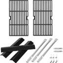 Grill Parts for Oklahoma Joe's Longhorn Combo Charcoal/Gas Smoker Grill 3 Burner 15202029 16202046 18202083 14201767 Grill Replacement Parts for Oklahoma Joes Grill Accessories