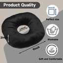 Ear Piercing Pillow for Side Sleepers with Ear Hole, Donut Pillow for CNH and Ear Pain Ear Inflammation Pressure Sores, Ear Guard Pillow