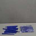 30 Pcs Christmas Plastic Icicle Twisted Plastic Icicle Ornaments Christmas Tree Hanging Decoration and Holiday Xmas Party Wedding Hanging(5.9 Inch,Blue)