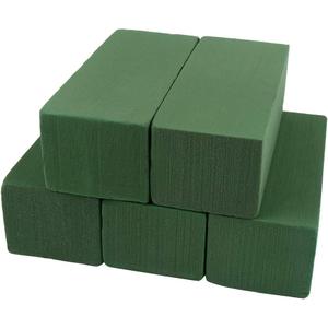LOMIMOS 5PCS Wet Floral Foam Bricks,Florist Green Blocks Supplies for Flower Arrangement DIY Craft