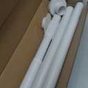 Heavy Duty Tension Curtain Rod No Drilling 41-146 Inch One-Click Adjustable