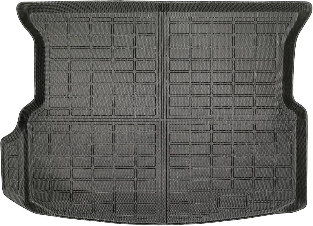Trunk Liner Cargo Liners for 2008-2012 Ford Escape and Mazda Tribut Mercury Mariner 2008-2011 Rear Trunk Floor Mats 3D Boot Tray All-Weather TPE Black