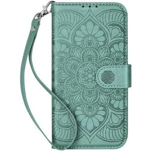 Ateeky Wallet Case for iPhone 14 Pro Max, [RFID Blocking] Protective PU Leather Flip Cover with Card Slot Cash Pocket for 14 Pro Max (Green)