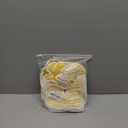 Baby Bibs Muslin Bibs 8 Pack for Drooling and Teething for Unisex Girls Boys (Sunny Yellow)