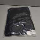 Womens Casual Jumpsuits One Piece Loose Stretchy Long Sleeve Fall Jumpsuit Wide Leg Long Pants Rompers with Pockets (Black, L)