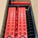 8PCS Socket Organizer Tray Set,SAE & Metric Socket Trays, 2PCS 1/4", 4PCS 3/8", 2PCS 1/2" Drive Deep and Shallow Socket Holders for Toolboxes (8pcs socket organizer