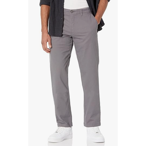 Amazon Essentials Men's Straight-Fit Casual Cotton Stretch Chino Pants, Charcoal, 31W x 28L