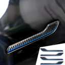 Carbon Fiber Exterior for Tesla Model 3 2017-2025 and Model Y 2020-2025 Decor Accessories Door Handle Trim Sticker Cover
