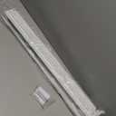 Persilux No Drill Roller Shades for Windows Blackout Shades, Free-Stop Window Blinds Cordless Blinds, UV Protection Window Shades Pull Down, Blackout Blinds for Bedroom Office (White, 28.5"W x 72"H)