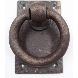 The Metal Magician Black Antique Cast Iron Door Knocker  Black 2