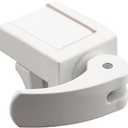 Prime-Line U 9809 Sliding Window Lock for Vinyl Windows – Easy Installation to Keep Windows Securely Closed – Diecast Construction, White (2 Pack)