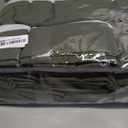 Olive Green Pleated Linen Blackout Curtains 90 Inches Long for Bedroom Living Room Pinch Pleat Black Out Thermal Insulated Ring Hooks Back Tab Room Darkening Drapes Dark Green Curtains with Liner (40"W x 90"L (Pack of 2))