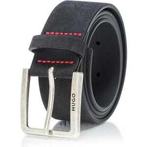 HUGO Men's Gionio Suede Leather Evening Belt (38)