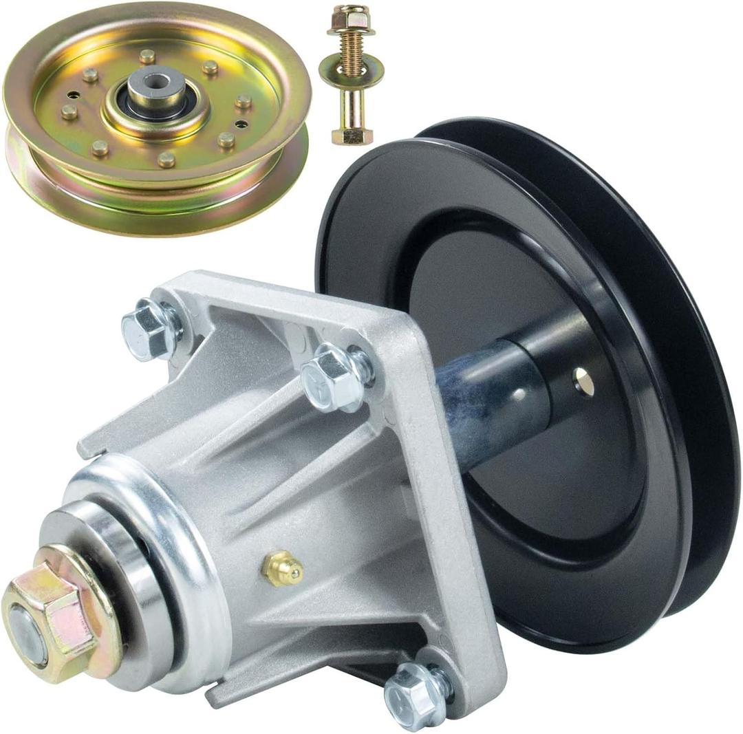 618-0660 Spindle Assembly with 756-04129B Idler Pulley Replaces Cub Cadet 918-0625B, 918-0660, 618-0660, 618-0625, 918-04137, 918-04137A for Cub Cadet i1046, LT1045, LT1046 Lawn Tractors