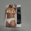 BOSS Men's Classic Cotton Briefs 3 Pack (Black, XL)