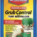BioAdvanced Season-Long Grub Control Plus Turf Revitalizer, Granules, 12 lb, Grub Killer for Lawns