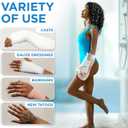 Mighty-X 100% Waterproof Cast Covers for Shower Arm - Tight Seal - 3pk Adult Reusable Cast Protectors - Half Arm Bag Sleeves