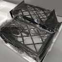 Homemory Solar Lanterns Outdoor Waterproof Hanging with Flickering Flameless Candles, 2 Pack 13'' Garden Outdoor Lantern Decorative for Patio Front Porch Backyard Balcony Cabin Outside Table(Black)