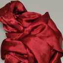 JOICEE Extra Large Christmas Tree Topper Bow, 20 x 47 Inches Christmas Wine Red Stain Bow Giant Xmas Wreath Bows Decorations for Tree Topper Door Home Wall Party Holiday Birthday Wedding Decor