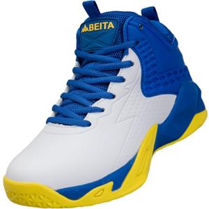 Beita Boys Basketball Shoes Girls High Tops Sneakers Athletic Trainers Shoes for Big Kids,Children,Teens,Professional Anti-Skid Durable, Size 36