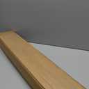 27" Rubber Garage Wall Protector Corner Guard for Parking Lot Warehouse Edge, 6 Packs