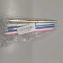 WOKOTO 5 PCS Double-Side Rhinestone Picker Tools With Caps, Wax Pencil For Rhinestones Applicator Dotting Tools Nail Art Gem Pen Rhinestone Pen Tool Wax Pen For Rhinestones Gem Picker Bedazzling Tool