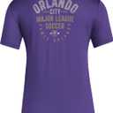 adidas Women's Orlando City Sc MLS Short Sleeve T-Shirt (3X-Large)