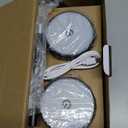 2 Pack Rechargeable Table Lamps,Cordless Lamp with 6000mAh Battery Operated, Portable Indoor/Outdoor Table Lamp for Patio Restaurant Home Dinner Dining Kitchen,Waterproof & Wireless 