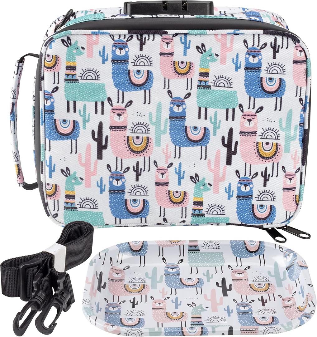 STASH HOUSE SUPPLY CO. 100% Smell Proof Bag (Llama)