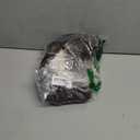 Miss U Hair Old Man Wig and Mustache Eyebrows Funny Wigs Short Brown Bald Cap With Hair On Sides Balding Grandpa Wig