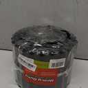 LAVEVE Corrugated Metal Garden Edging 6" x 40Ft, Landscape Edging Border for Lawn, Flower Bed, Garden Fence, Paver Edging (Black)