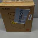 Automatic Motion Sensor Bathroom Trash Can with Lid, Slim Motion Sensor Plastic Narrow Seam Trash Can for Bedroom, Kitchen, Office, RV, 4 AA Battery Powered (Batteries Not Included), 19 garbage bags