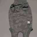 Dog Recovery Suit, Spay Surgical Onesie for Female Dog After Surgery Anti-Licking, Pet Recovery Shirt for Male Dogs Alternative E-Collar&Cone (Camouflage Gray, Medium)