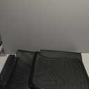 Pathfinder Cargo mat - Trunk Mat for Nissan Pathfinder 2013-2020/2014 Infiniti JX35/2014-2020 QX60, All Weather Trunk Mat & Backrest Mat for Pathfinder Accessories, Heavy Duty Rubber Mats