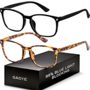 Blue Light Blocking Glasses - Fashion Square Fake Eyeglasses, Anti UV Ray Computer Gaming Glasses Blue Blockers for Women/Men