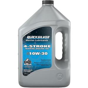 Quicksilver 10W-30 4-Stroke Marine Engine Oil, 1 Gallon