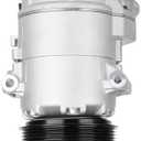 Air Conditioner AC Compressor with Clutch Fit for Chevrolet Cruze 1.4L 2012-2016, fit for Cruze Limited 1.4L 2016 【Note!】Mount Type: 3 Tangent One On Rear Head, for Cruze 2015 only fit Engine VIN B