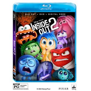 Inside Out 2 - Blu-ray + DVD + Digital